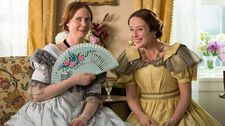 Emily Dickinson with Vinnie (Jennifer Ehle): "I said - could you just smile or half smile?"